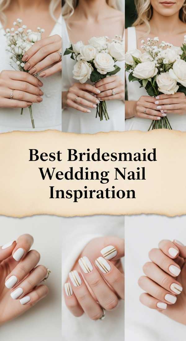 Best Bridesmaid Wedding Nail Inspiration 69e6518689849