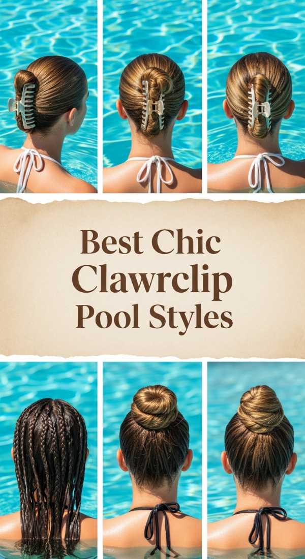 Best Chic Clawclip Pool Styles 69e9d40b4f552