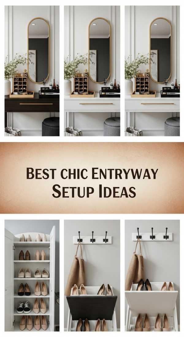 Best Chic Entryway Setup Ideas 69e3b6ff1e0e4