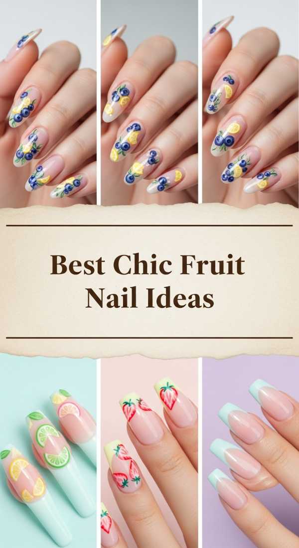 Best Chic Fruit Nail Ideas 69ef3adf2a58d
