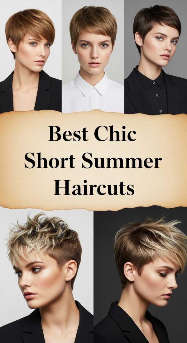 Best Chic Short Summer Haircuts 69ef4a3838f91