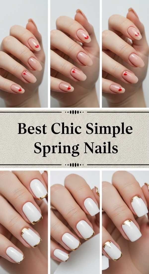 Best Chic Simple Spring Nails 69e5f3e73bbaa