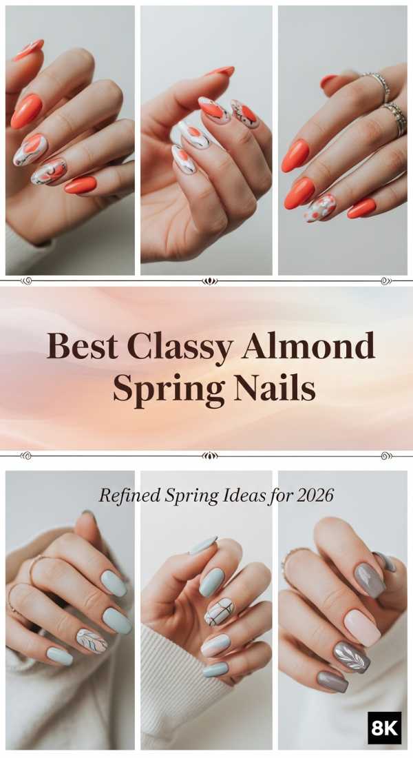 Best Classy Almond Spring Nails 69e905ba3b4bb