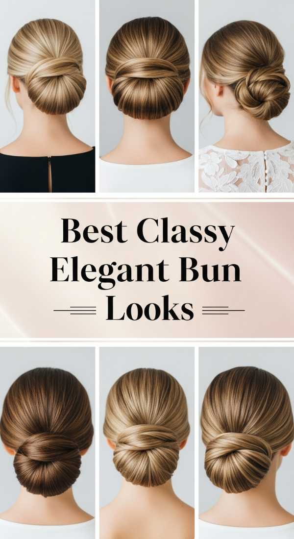 Best Classy Elegant Bun Looks 69e4f67c48f81