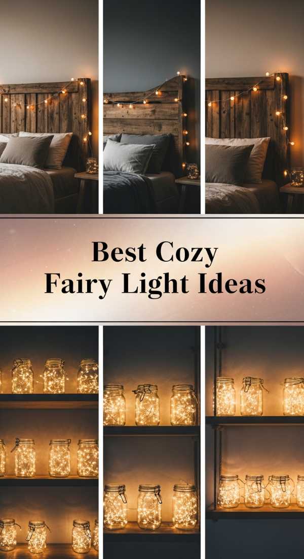 Best Cozy Fairy Light Ideas 69df467778bc6