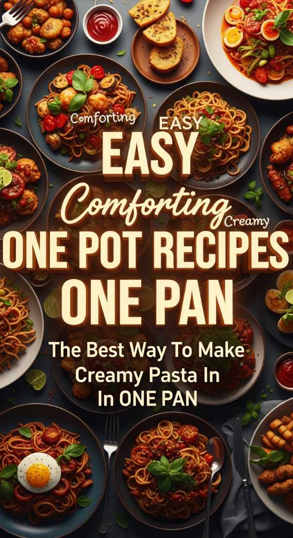 Best Creamy One Pot Pasta Recipe 69de7af8579df