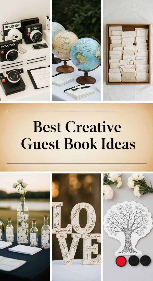 Best Creative Guest Book Ideas 69df23547d295