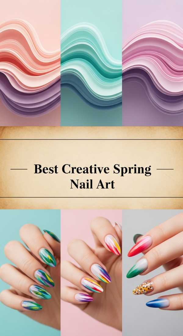 Best Creative Spring Nail Art 69de4575b1719