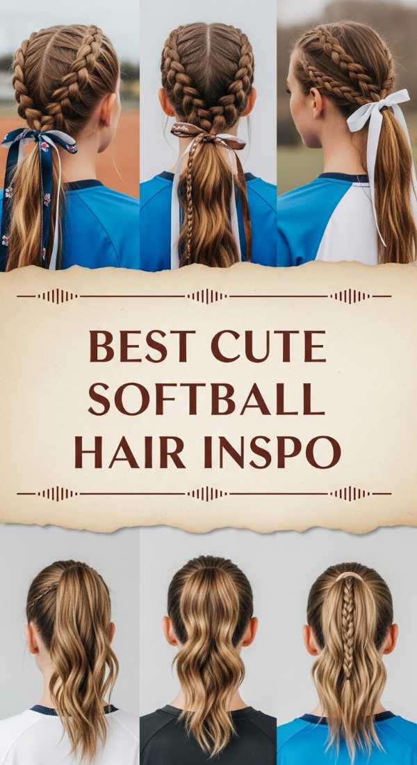 Best Cute Softball Hair Inspo 69e9d40e77988