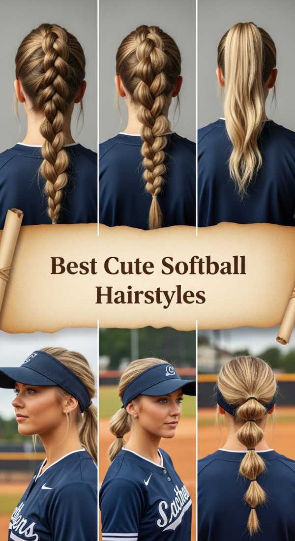 Best Cute Softball Hairstyles 69ee51b0b42c1