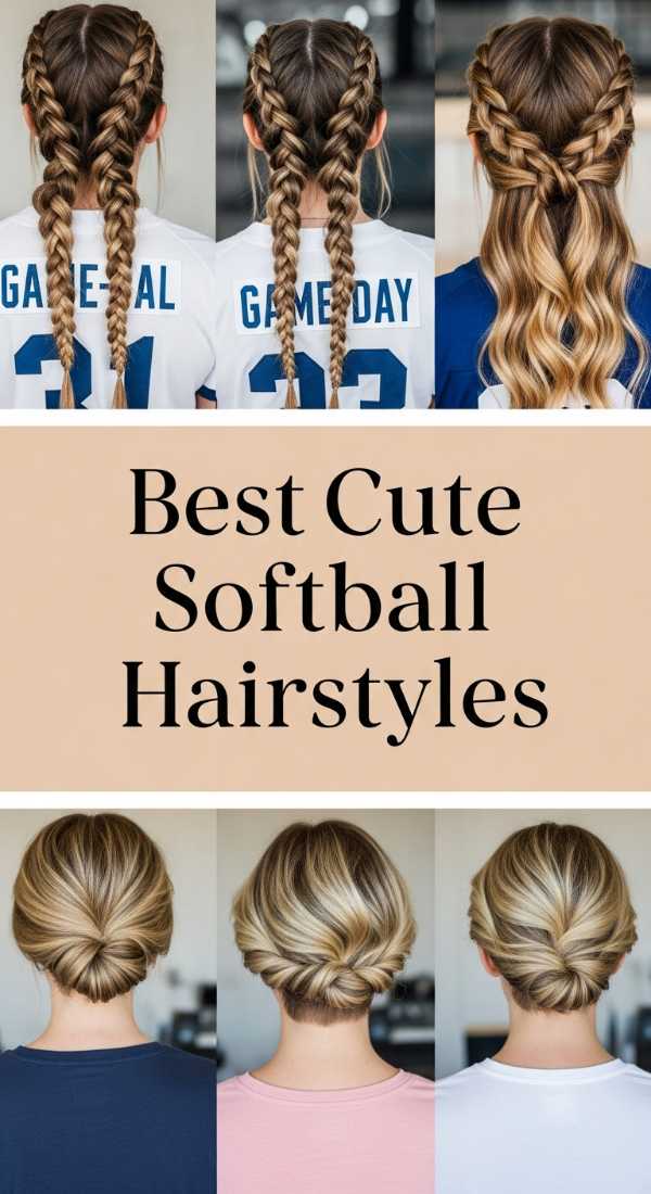 Best Cute Softball Hairstyles 69ee51b8d81c4