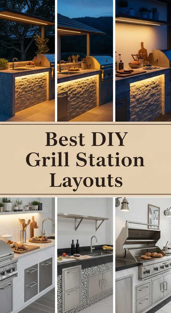 Best Diy Grill Station Layouts 69ea60c765f81