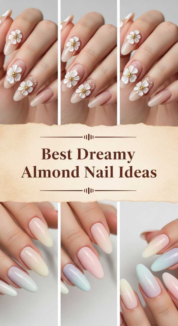 Best Dreamy Almond Nail Ideas 69f24a7f4d6b4
