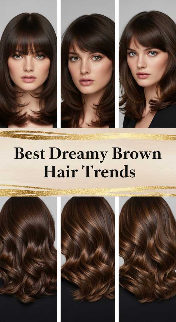 Best Dreamy Brown Hair Trends 69eb967dee419