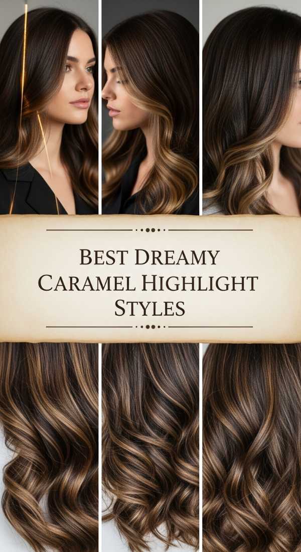 Best Dreamy Caramel Highlight Styles
