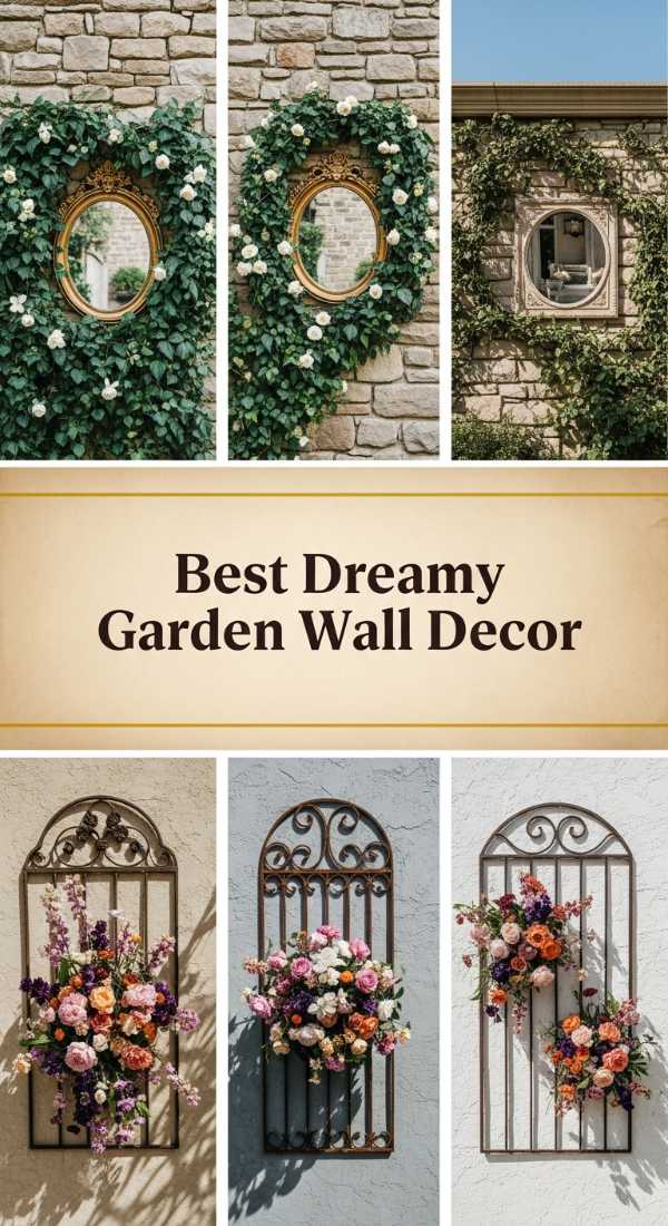 Best Dreamy Garden Wall Decor 69df20df9f55a