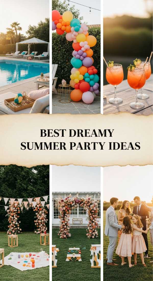 Best Dreamy Summer Party Ideas 69e7303f14778