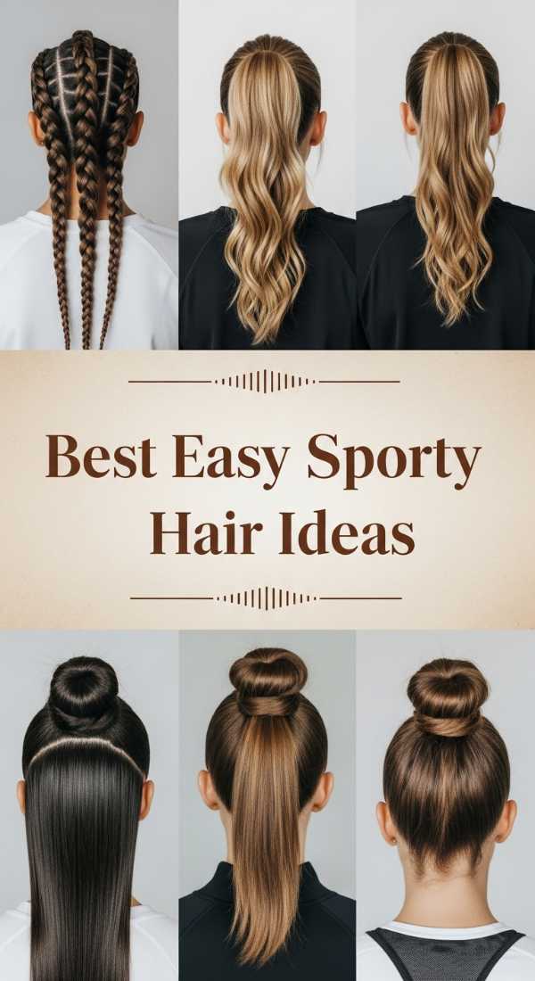 Best Easy Sporty Hair Ideas 69f261c0c2b82