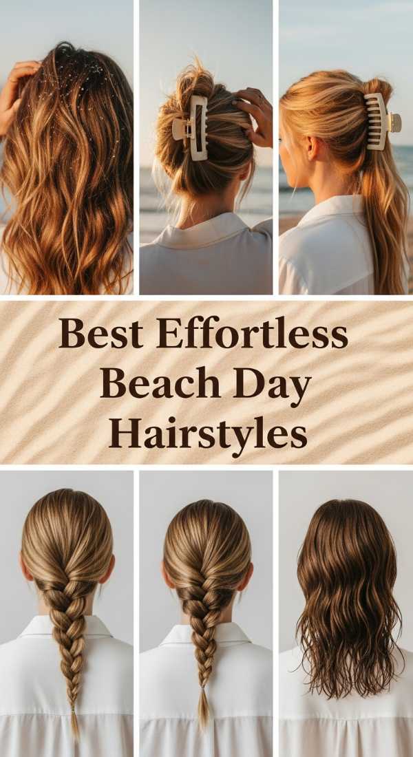 Best Effortless Beach Day Hairstyles 69ef493fe04ee
