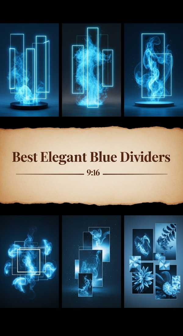 Best Elegant Blue Dividers 69df43e089bed