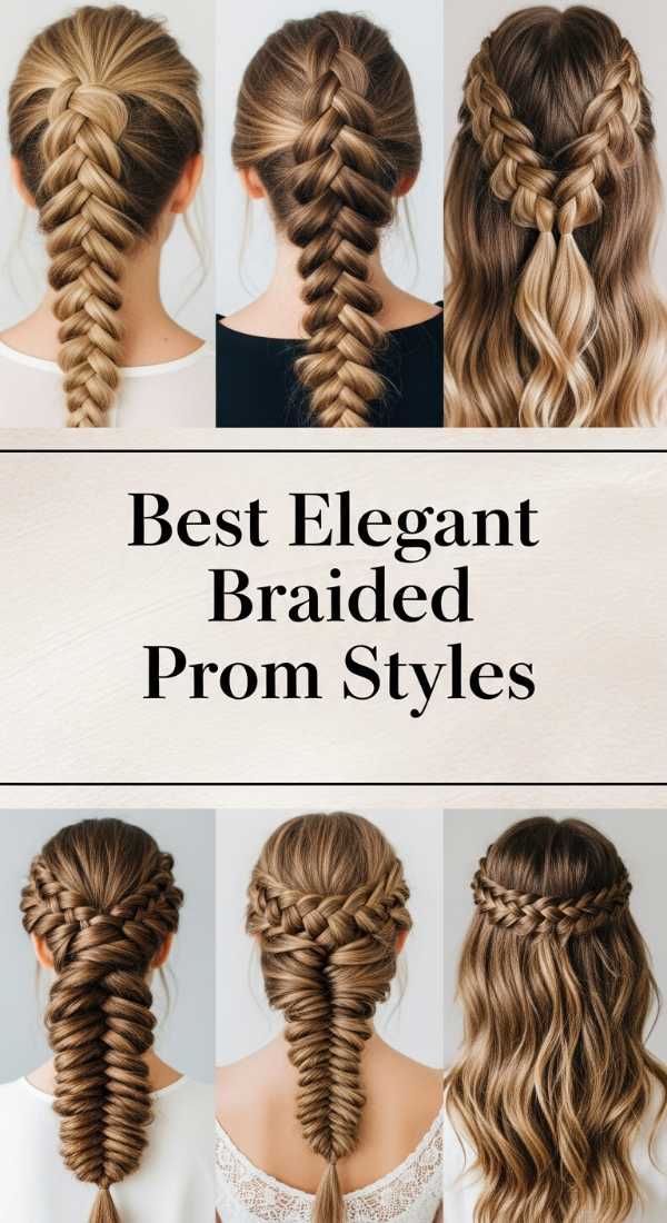 Best Elegant Braided Prom Styles 69f33c8c7d414