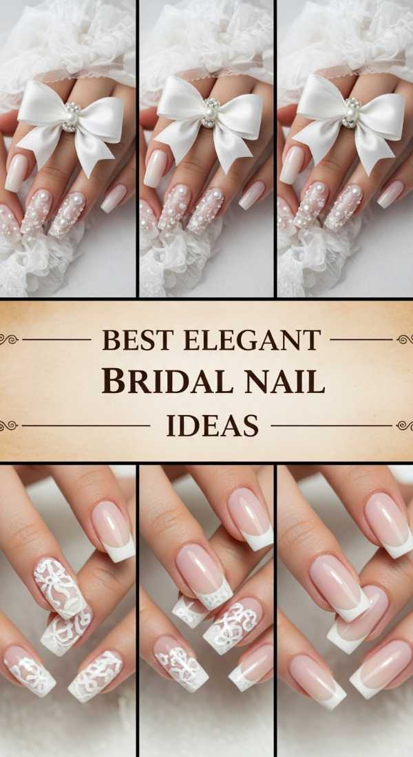 Best Elegant Bridal Nail Ideas 69e4e49a89a26