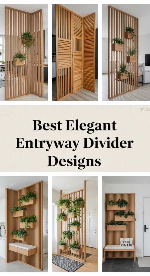 Best Elegant Entryway Divider Designs 69df43cd42018