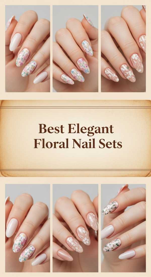 Best Elegant Floral Nail Sets 69e5f3ed7f2c7