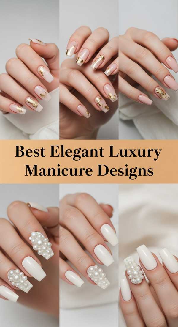 Best Elegant Luxury Manicure Designs 69e4e49d5ddcf