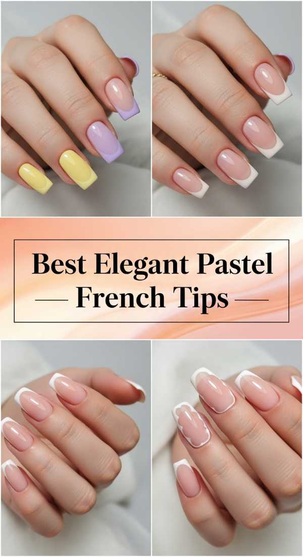 Best Elegant Pastel French Tips 69e4e4a494998