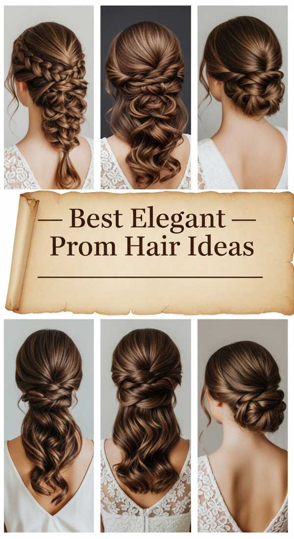 Best Elegant Prom Hair Ideas