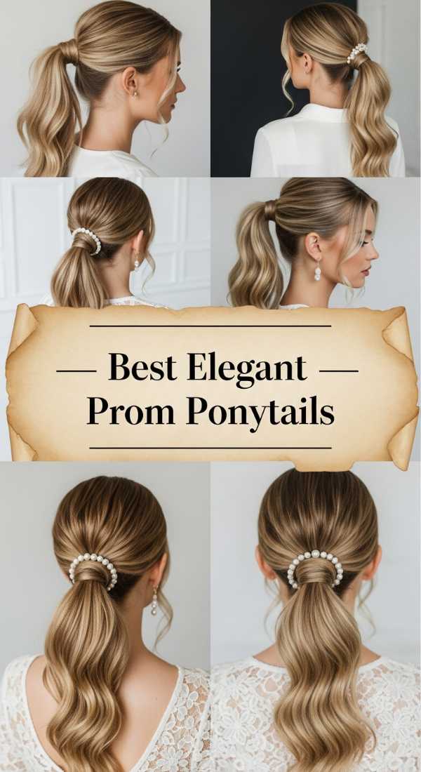 Best Elegant Prom Ponytails 69e339fba20e7