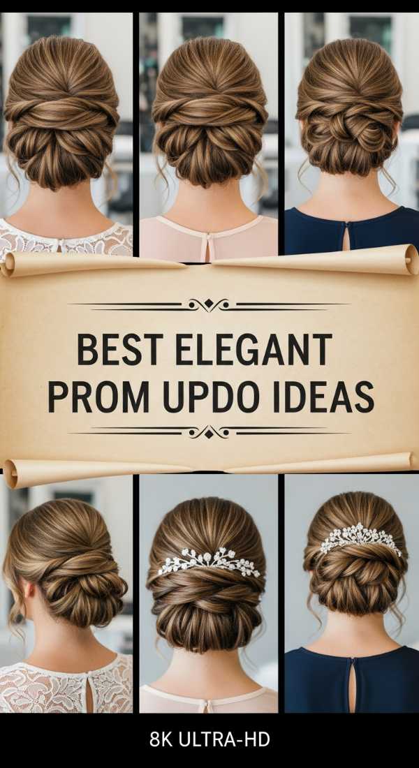 Best Elegant Prom Updo Ideas 69eb966e565d6