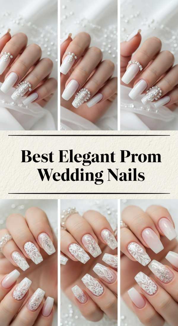 Best Elegant Prom Wedding Nails 69f32d7303ebf