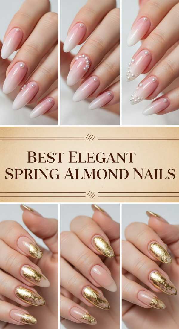 Best Elegant Spring Almond Nails 69e5f3f674597