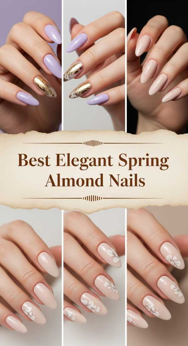 Best Elegant Spring Almond Nails 69e9ccf2dfb6a