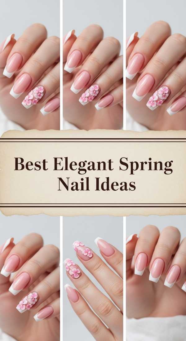Best Elegant Spring Nail Ideas
