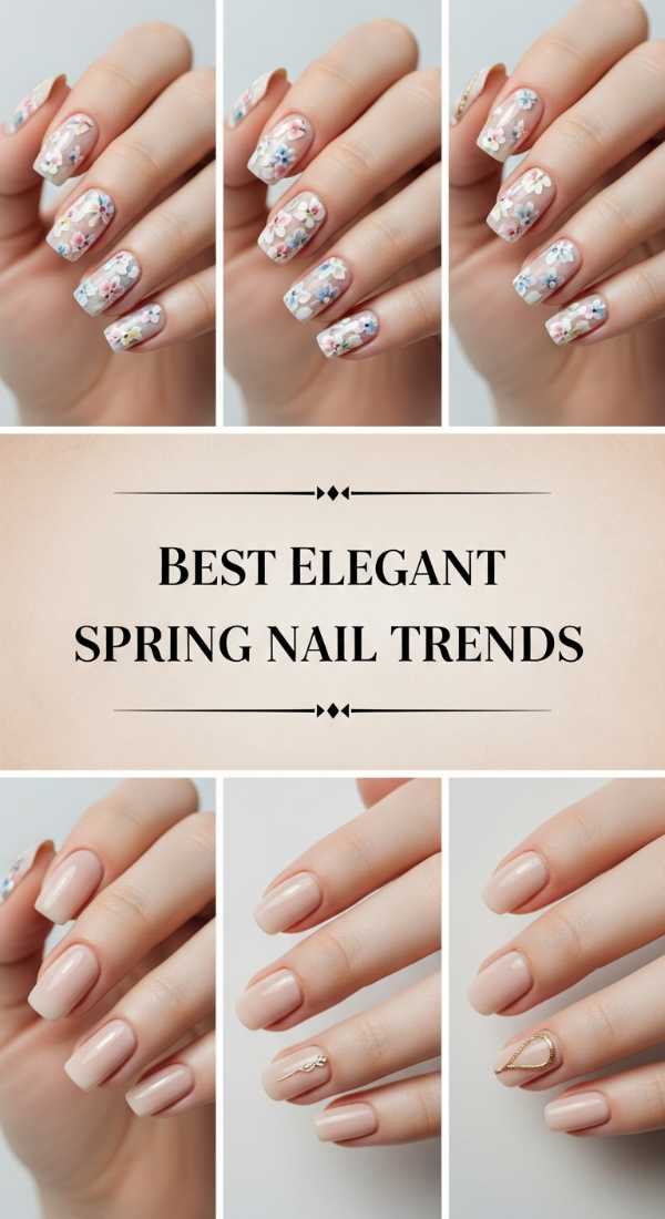 Best Elegant Spring Nail Trends 69f249473596a