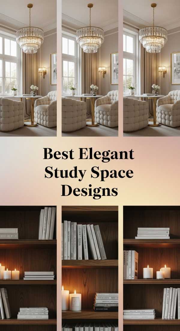 Best Elegant Study Space Designs 69e51e5482ded