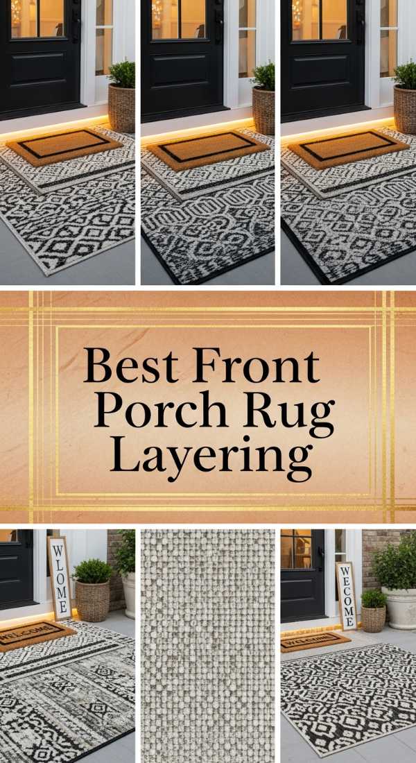 Best Front Porch Rug Layering 69e64c6490762