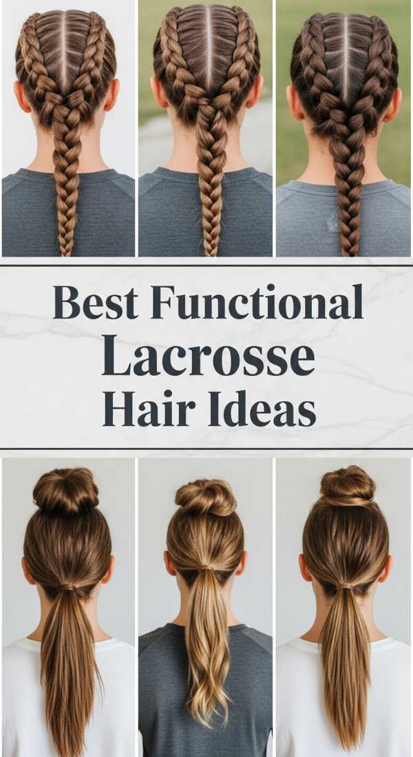 Best Functional Lacrosse Hair Ideas 69e742df1a8c9