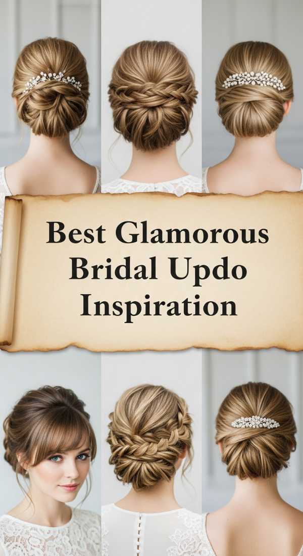 Best Glamorous Bridal Updo Inspiration 69e4f6713a1f3