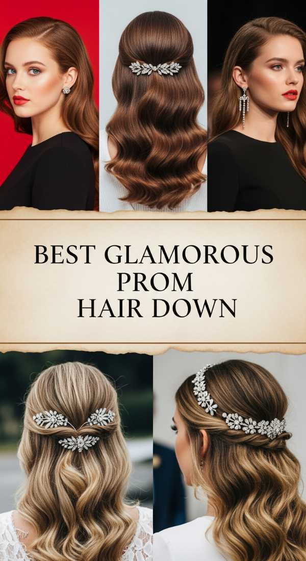 Best Glamorous Prom Hair Down 69f0e2f6526fe