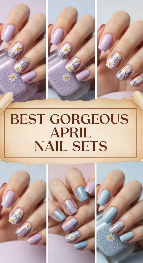 Best Gorgeous April Nail Sets 69ecf745aa00c
