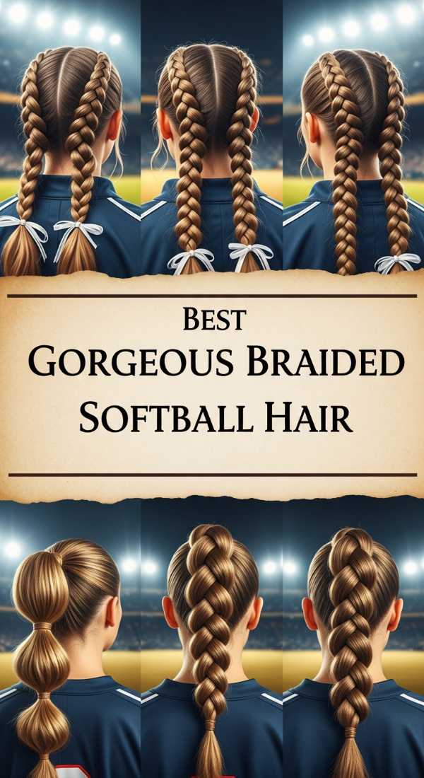 Gym to Glam: The Most Versatile Hairstyles for Busy Women Best Gorgeous Braided Softball Hair 69df3fce9e8cd