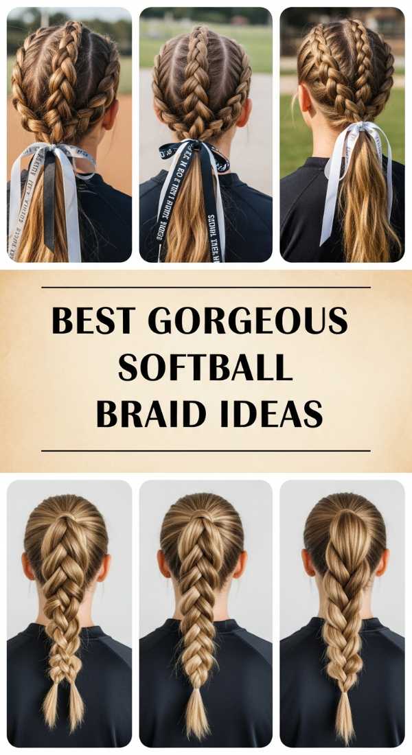 Best Gorgeous Softball Braid Ideas 69f33d9bc08f9