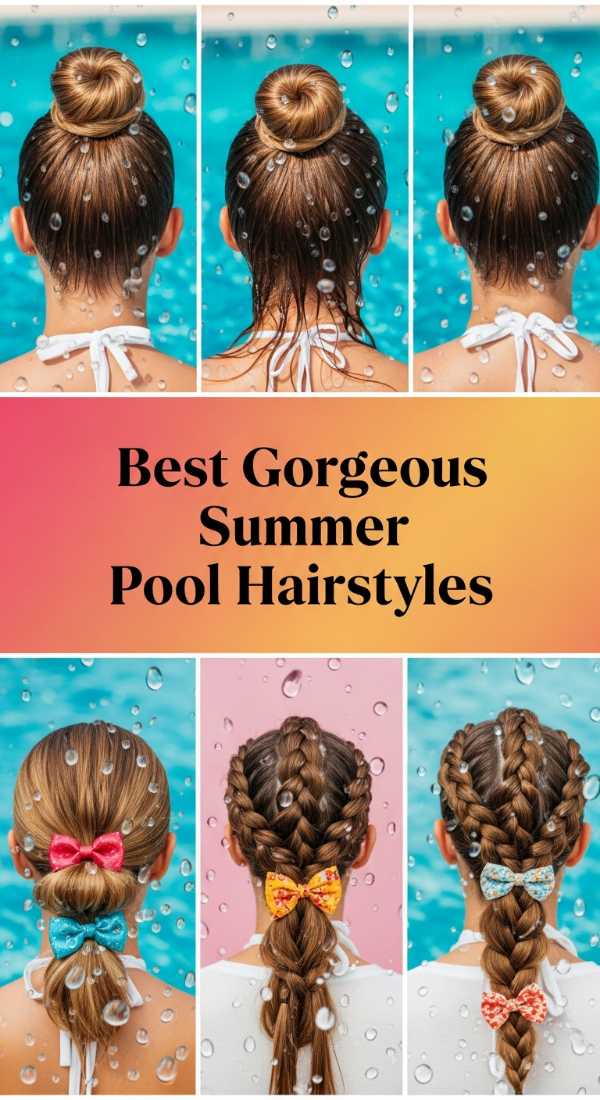 Best Gorgeous Summer Pool Hairstyles 69e9cd01b971b
