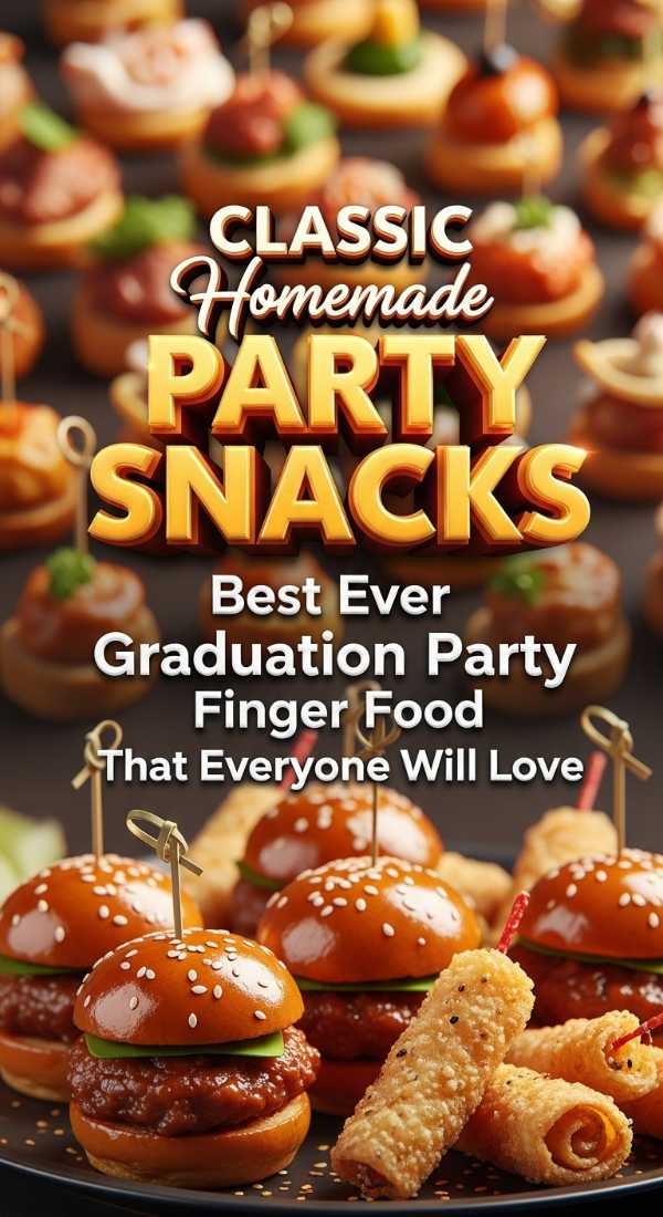 Best Graduation Party Finger Food Ideas