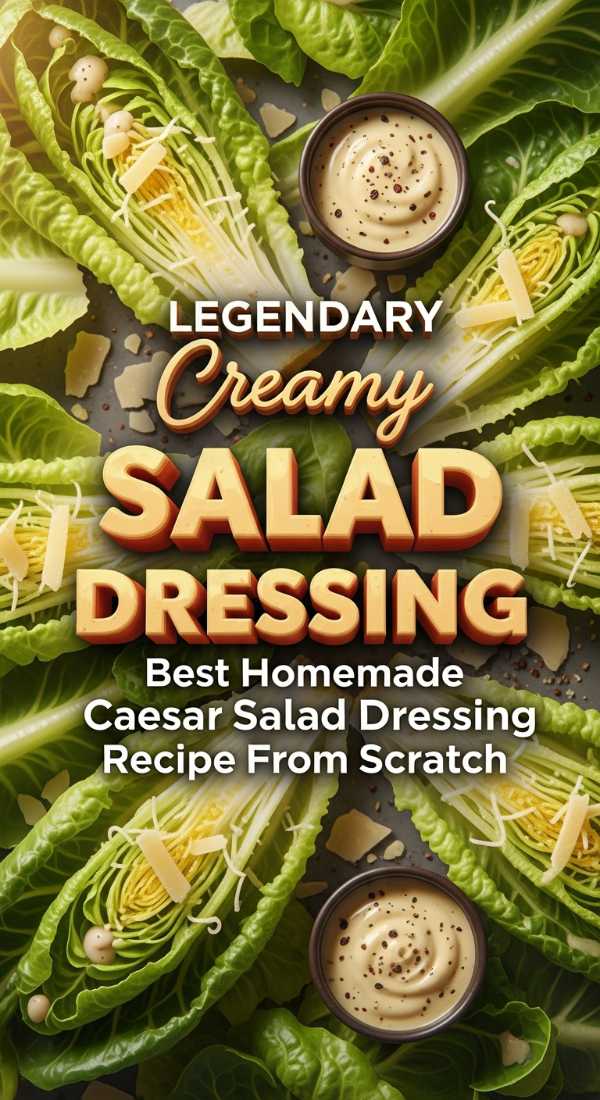 Best Homemade Caesar Salad Dressing Recipe From Scratch