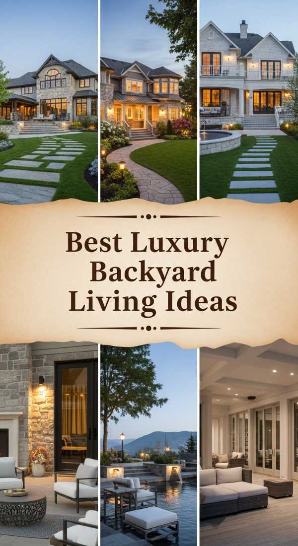 Best Luxury Backyard Living Ideas 69f1ae742ac39